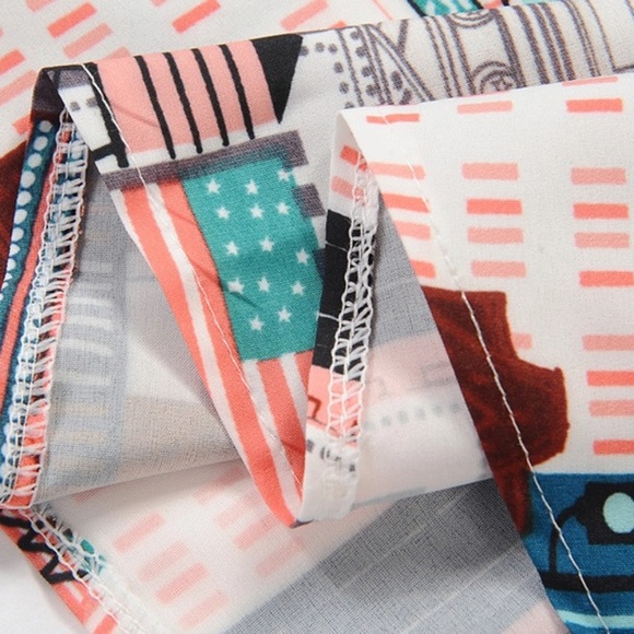 Retro Unique New York City Print Fit Flare A-line Midi Party Sleeveless Dress - Picture 6 of 8